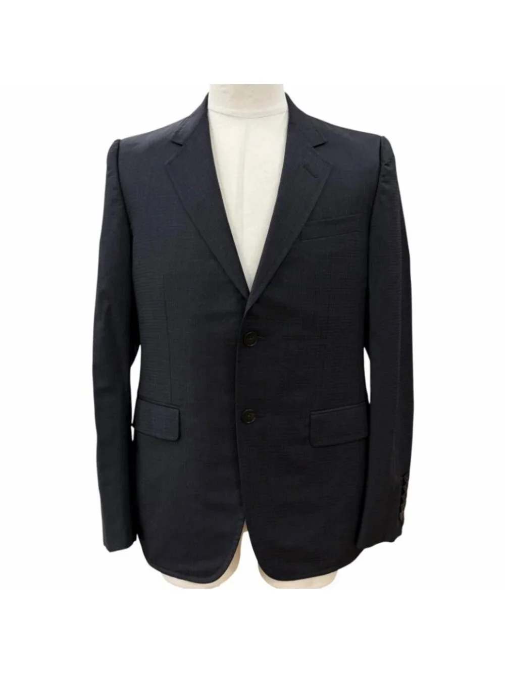 Gucci Wool Logo Button Lining Horsebit All Over Pattern Singles Set Gray 48